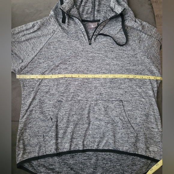 Athletic Works Pullover Grey Hoodie Sweater/Sweatshirt S: Medium - Picture 8 of 9
